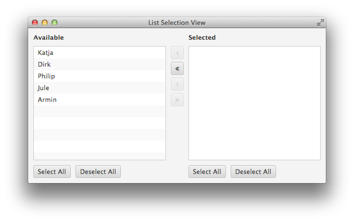 list-selection-view